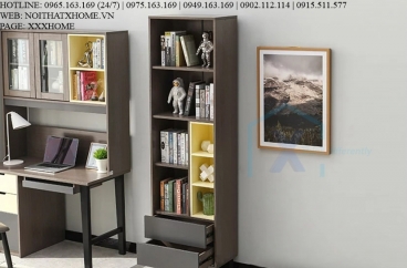 GIÁ SÁCH TỦ SÁCH GỖ X HOME Hà Nội Sài Gòn Hồ Chí Minh XHOME1122