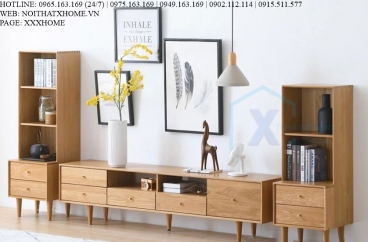 GIÁ SÁCH TỦ SÁCH GỖ X HOME Hà Nội Sài Gòn Hồ Chí Minh XHOME1124