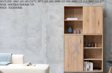 GIÁ SÁCH TỦ SÁCH GỖ X HOME Hà Nội Sài Gòn Hồ Chí Minh XHOME1127