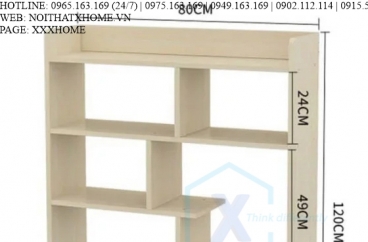 GIÁ SÁCH TỦ SÁCH GỖ X HOME Hà Nội Sài Gòn Hồ Chí Minh XHOME1128