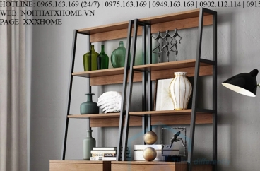 GIÁ SÁCH TỦ SÁCH GỖ X HOME Hà Nội Sài Gòn Hồ Chí Minh XHOME1130