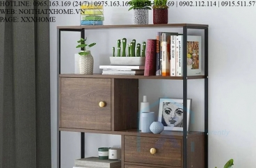 GIÁ SÁCH TỦ SÁCH GỖ X HOME Hà Nội Sài Gòn Hồ Chí Minh XHOME1132