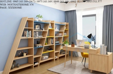 GIÁ SÁCH TỦ SÁCH GỖ X HOME Hà Nội Sài Gòn Hồ Chí Minh XHOME1145