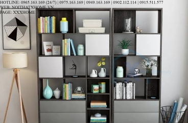 GIÁ SÁCH TỦ SÁCH GỖ X HOME Hà Nội Sài Gòn Hồ Chí Minh XHOME2205