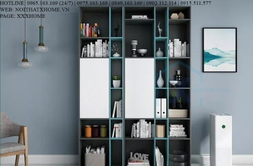 GIÁ SÁCH TỦ SÁCH GỖ X HOME Hà Nội Sài Gòn Hồ Chí Minh XHOME2207