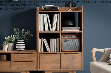 GIÁ SÁCH TỦ SÁCH GỖ X HOME Hà Nội Sài Gòn Hồ Chí Minh XHOME2214