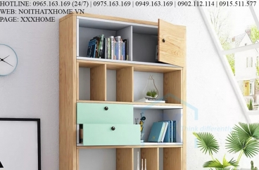 GIÁ SÁCH TỦ SÁCH GỖ X HOME Hà Nội Sài Gòn Hồ Chí Minh XHOME2229