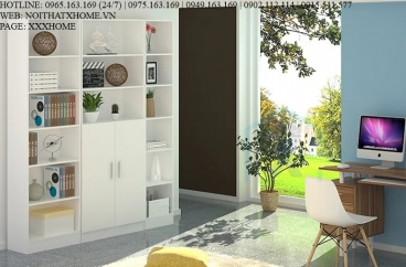 GIÁ SÁCH TỦ SÁCH GỖ X HOME Hà Nội Sài Gòn Hồ Chí Minh XHOME3316