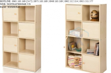 GIÁ SÁCH TỦ SÁCH GỖ X HOME Hà Nội Sài Gòn Hồ Chí Minh XHOME4407