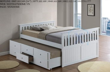 GIƯỜNG 2 TẦNG THẤP, 3 HỘC KÉO X HOME Hà Nội XHOME1101