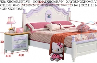 GIƯỜNG NGỦ CHO BÉ X HOME SÀI GÒN HỒ CHÍ MINH HÀ NỘI XHOME3503