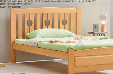 GIƯỜNG NGỦ GỖ TỰ NHIÊN X HOME Hà Nội XHOME1103