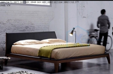 GIƯỜNG NGỦ GỖ TỰ NHIÊN X HOME Hà Nội XHOME1104