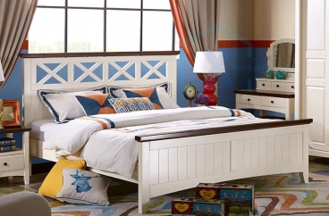 GIƯỜNG NGỦ GỖ TỰ NHIÊN X HOME Hà Nội XHOME1120