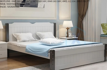 GIƯỜNG NGỦ GỖ TỰ NHIÊN X HOME Hà Nội XHOME1122