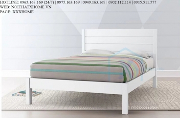 GIƯỜNG NGỦ GỖ TỰ NHIÊN X HOME Hà Nội XHOME1126