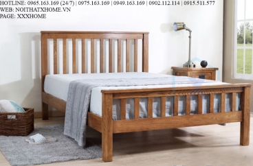 GIƯỜNG NGỦ GỖ TỰ NHIÊN X HOME Hà Nội XHOME1129