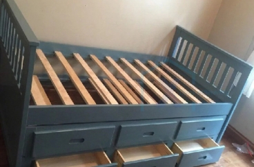 GIƯỜNG NGỦ GỖ TỰ NHIÊN X HOME Hà Nội XHOME1131