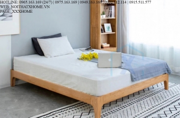 GIƯỜNG NGỦ GỖ TỰ NHIÊN X HOME Hà Nội XHOME2206