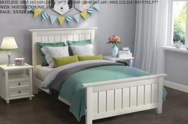 GIƯỜNG NGỦ GỖ TỰ NHIÊN X HOME Hà Nội XHOME2216
