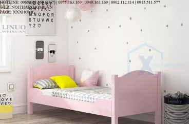 GIƯỜNG NGỦ GỖ TỰ NHIÊN X HOME Hà Nội XHOME2219