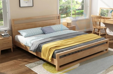 GIƯỜNG NGỦ GỖ TỰ NHIÊN X HOME Hà Nội XHOME2222