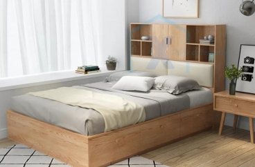GIƯỜNG NGỦ GỖ TỰ NHIÊN X HOME Hà Nội XHOME2223