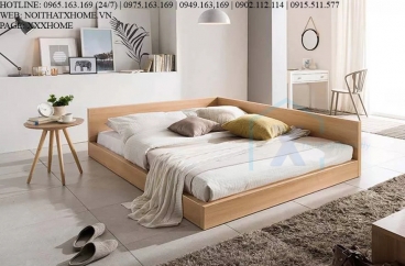 GIƯỜNG NGỦ GỖ TỰ NHIÊN X HOME Hà Nội XHOME2236