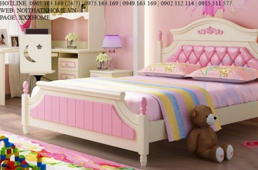 GIƯỜNG NGỦ GỖ TỰ NHIÊN X HOME Hà Nội XHOME2238