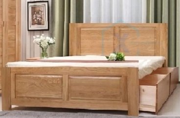 GIƯỜNG NGỦ GỖ TỰ NHIÊN X HOME Hà Nội XHOME3302