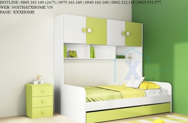 GIƯỜNG NGỦ GỖ TỰ NHIÊN X HOME Hà Nội XHOME3315