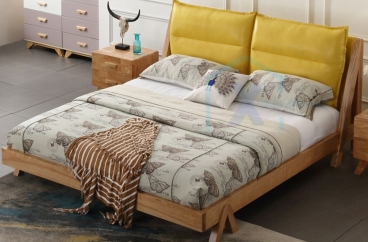 GIƯỜNG NGỦ GỖ TỰ NHIÊN X HOME Hà Nội XHOME3316
