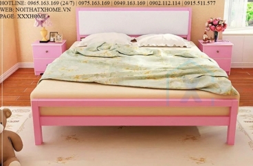 GIƯỜNG NGỦ GỖ TỰ NHIÊN X HOME Hà Nội XHOME3322