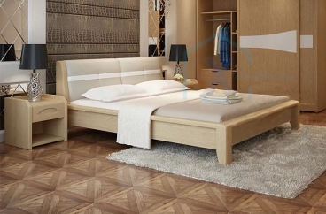 GIƯỜNG NGỦ GỖ TỰ NHIÊN X HOME Hà Nội XHOME3327