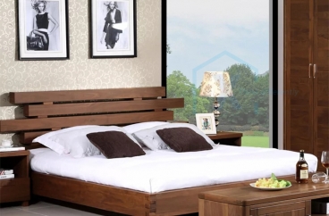 GIƯỜNG NGỦ GỖ TỰ NHIÊN X HOME Hà Nội XHOME3333
