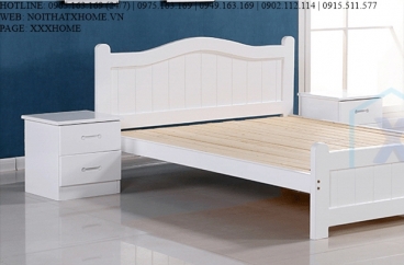 GIƯỜNG NGỦ GỖ TỰ NHIÊN X HOME Hà Nội XHOME4417