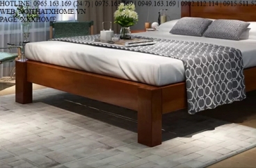 GIƯỜNG NGỦ GỖ TỰ NHIÊN X HOME Hà Nội XHOME4421