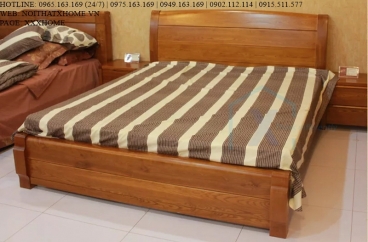 GIƯỜNG NGỦ GỖ TỰ NHIÊN X HOME Hà Nội XHOME4430