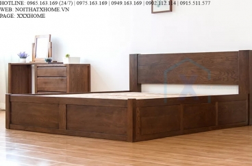 GIƯỜNG NGỦ GỖ TỰ NHIÊN X HOME Hà Nội XHOME4431
