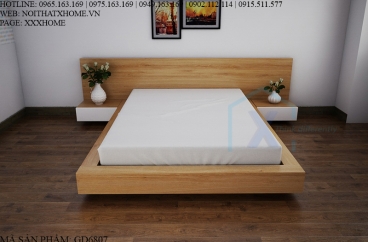 GIƯỜNG NGỦ X HOME KIỂU NHẬT HIỆN ĐẠI GD6807