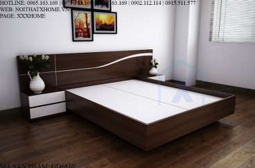 GIƯỜNG NGỦ X HOME ĐÔI SIÊU ĐẸP TẠI HÀ NỘI GD6810