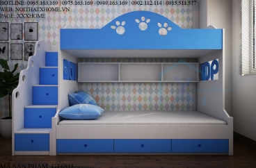 MẪU GIƯỜNG TẦNG X HOME GIÁ RẺ TẠI HÀ NỘI GT6811