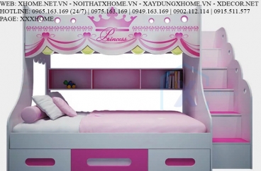 GIƯỜNG TẦNG CHO BÉ X HOME SÀI GÒN HỒ CHÍ MINH HÀ NỘI XHOME3501