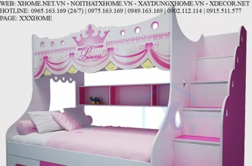 GIƯỜNG TẦNG CHO BÉ X HOME SÀI GÒN HỒ CHÍ MINH HÀ NỘI XHOME3502