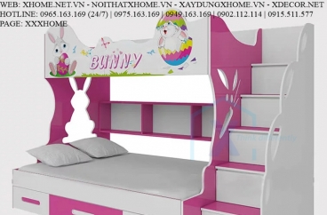 GIƯỜNG TẦNG CHO BÉ X HOME SÀI GÒN HỒ CHÍ MINH HÀ NỘI XHOME3514