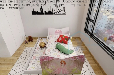 GIƯỜNG TẦNG CHO BÉ X HOME SÀI GÒN HỒ CHÍ MINH HÀ NỘI XHOME3530