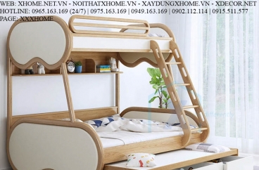 GIƯỜNG TẦNG TRẺ EM X HOME SÀI GÒN HỒ CHÍ MINH HÀ NỘI XHOME3304