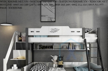 GIƯỜNG TẦNG TRẺ EM X HOME SÀI GÒN HỒ CHÍ MINH HÀ NỘI XHOME3305