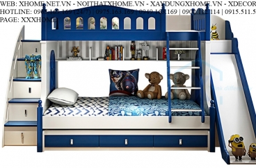 GIƯỜNG TẦNG TRẺ EM X HOME SÀI GÒN HỒ CHÍ MINH HÀ NỘI XHOME3310
