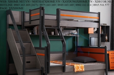 GIƯỜNG TẦNG TRẺ EM X HOME SÀI GÒN HỒ CHÍ MINH HÀ NỘI XHOME3314